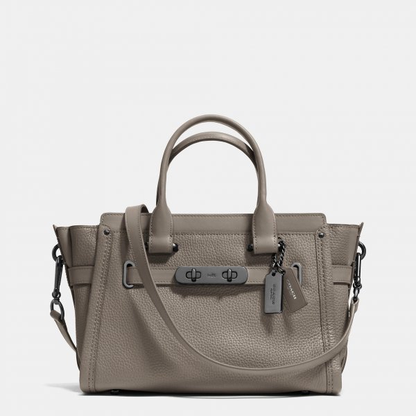 Coach Swagger 27 In Pebble Leather Hot Sale Online
