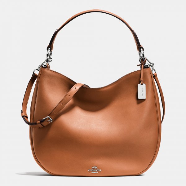 All-Match Coach Nomad Hobo In Glovetanned Leather