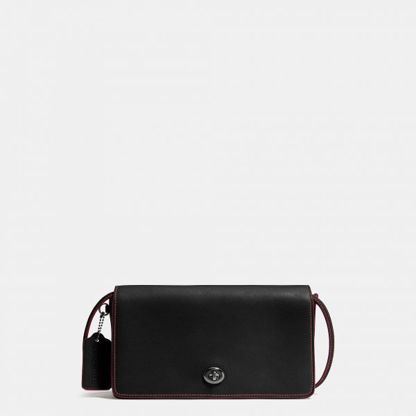 All-Match Coach Dinky Crossbody In Glovetanned Leather