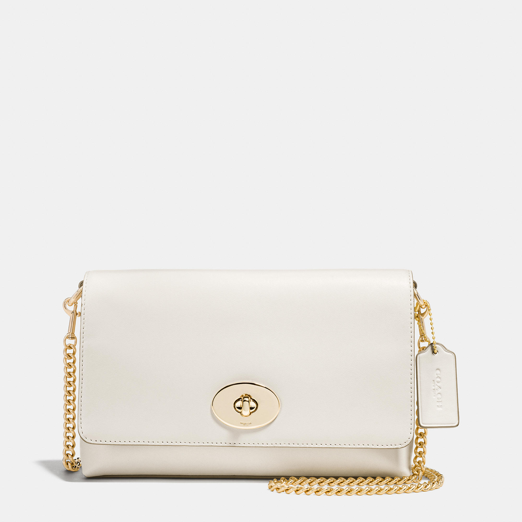 Storage Pocket Coach Crosstown Crossbody In Smooth Calf Leather [Coach Outlet 3031] - $46.75 ...