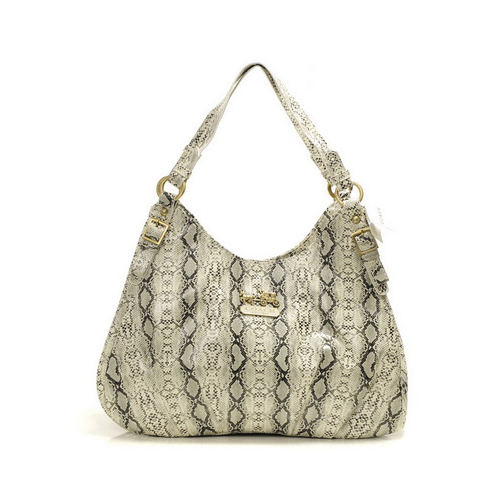 Coach Embossed Medium White Hobo DYF [Coach Outlet 1458] - $54.39 : Coach Outlet -90%- Coach ...
